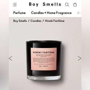 Boy Smells Hinoki Fantôme candle